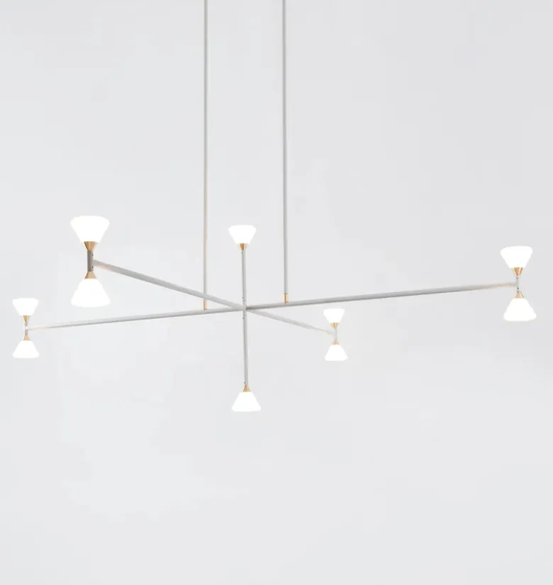 Apollo Chandelier 10 Lights - Vertical