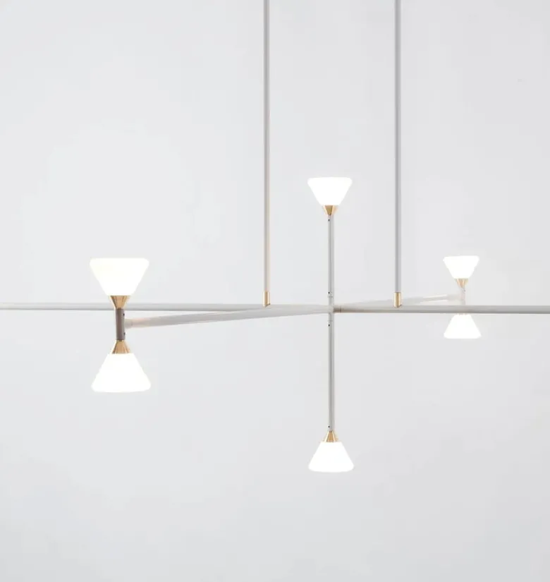 Apollo Chandelier 10 Lights - Vertical