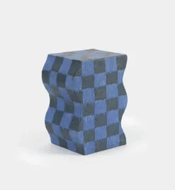 Blue Wave Side Table