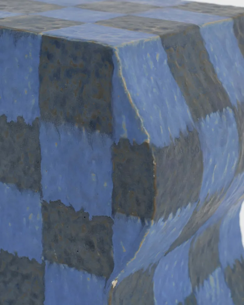 Blue Wave Side Table