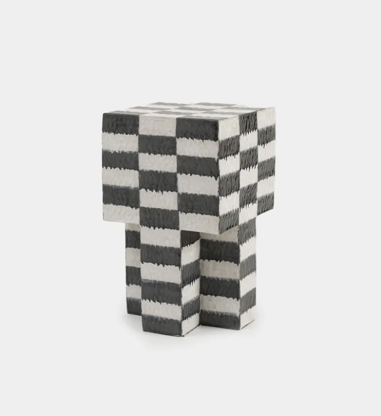 B&W Side Table