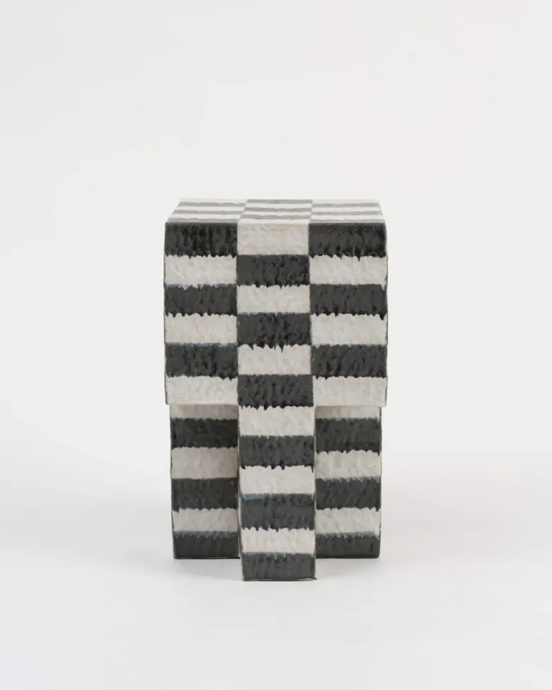 B&W Side Table