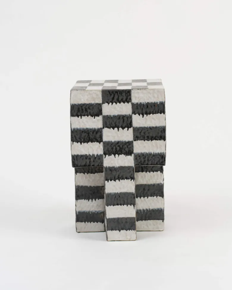 B&W Side Table
