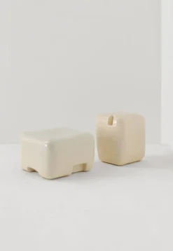 Cobble Tall Side Table & Stool
