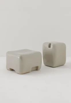 Cobble Tall Side Table & Stool