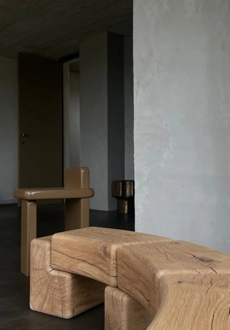 Curved Bench