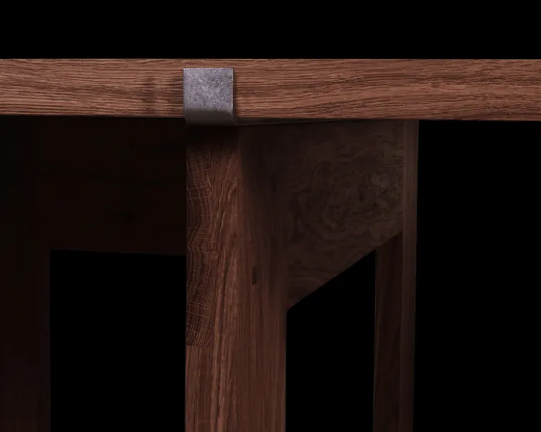 Farmhouse Trestle Table | L220 Planks