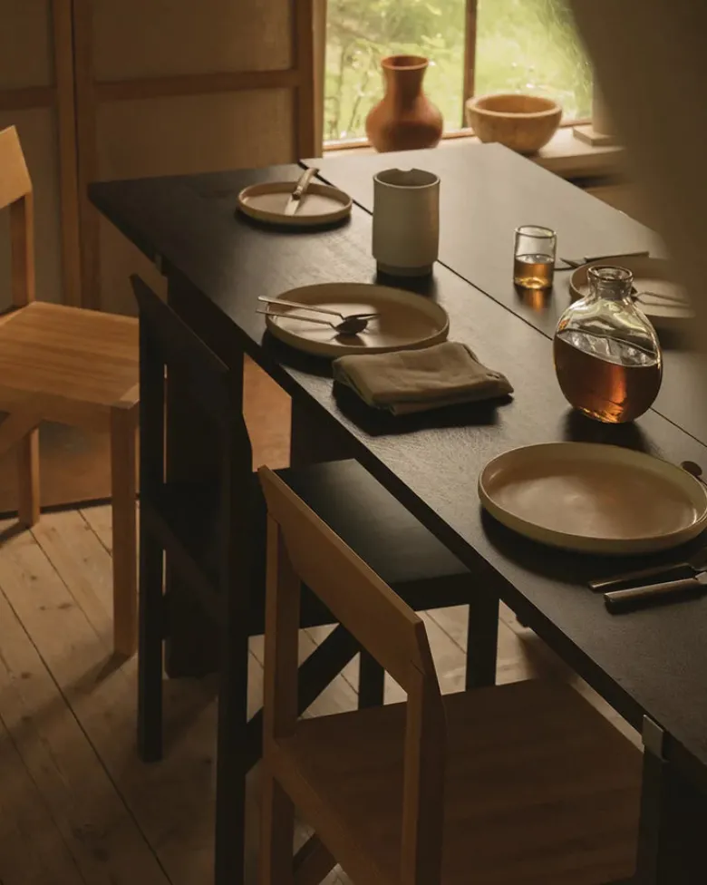 Farmhouse Trestle Table | L220 Planks