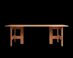 Farmhouse Trestle Table | L220 Planks