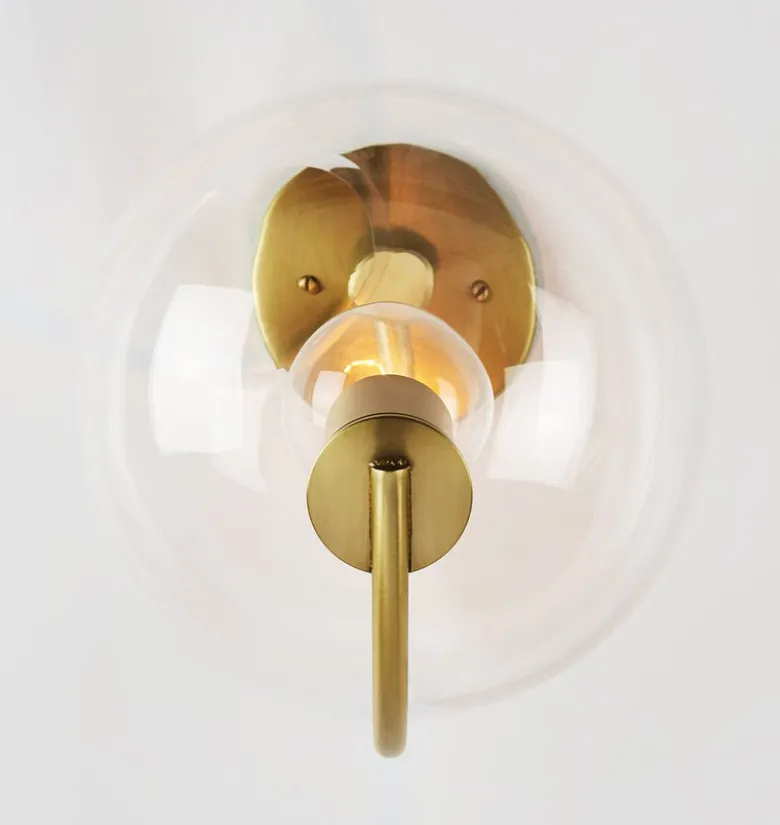 Fiddlehead Sconce