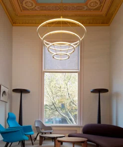 Halo Chandelier - 4 Rings