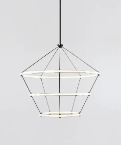 Halo Chandelier - 3 Rings
