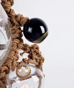 Knotty Bubbles Chandelier - 1 Lg, 2 Sm Bubbles, 5 Barnacles