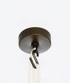 Knotty Bubbles Chandelier - 1 Lg, 2 Sm Bubbles, 5 Barnacles