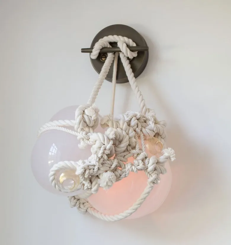 Knotty Bubbles Sconce