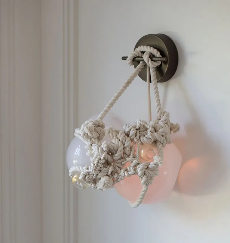 Knotty Bubbles Sconce