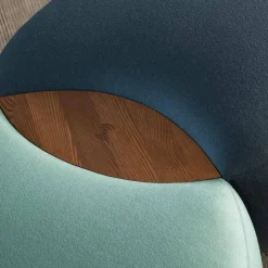 Matera Two Elements Ottoman with Fabric Table