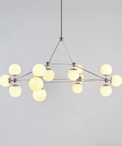Modo Chandelier - Rectangle, 14 Globes