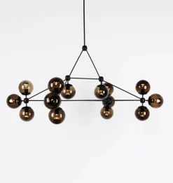 Modo Chandelier - Rectangle, 14 Globes