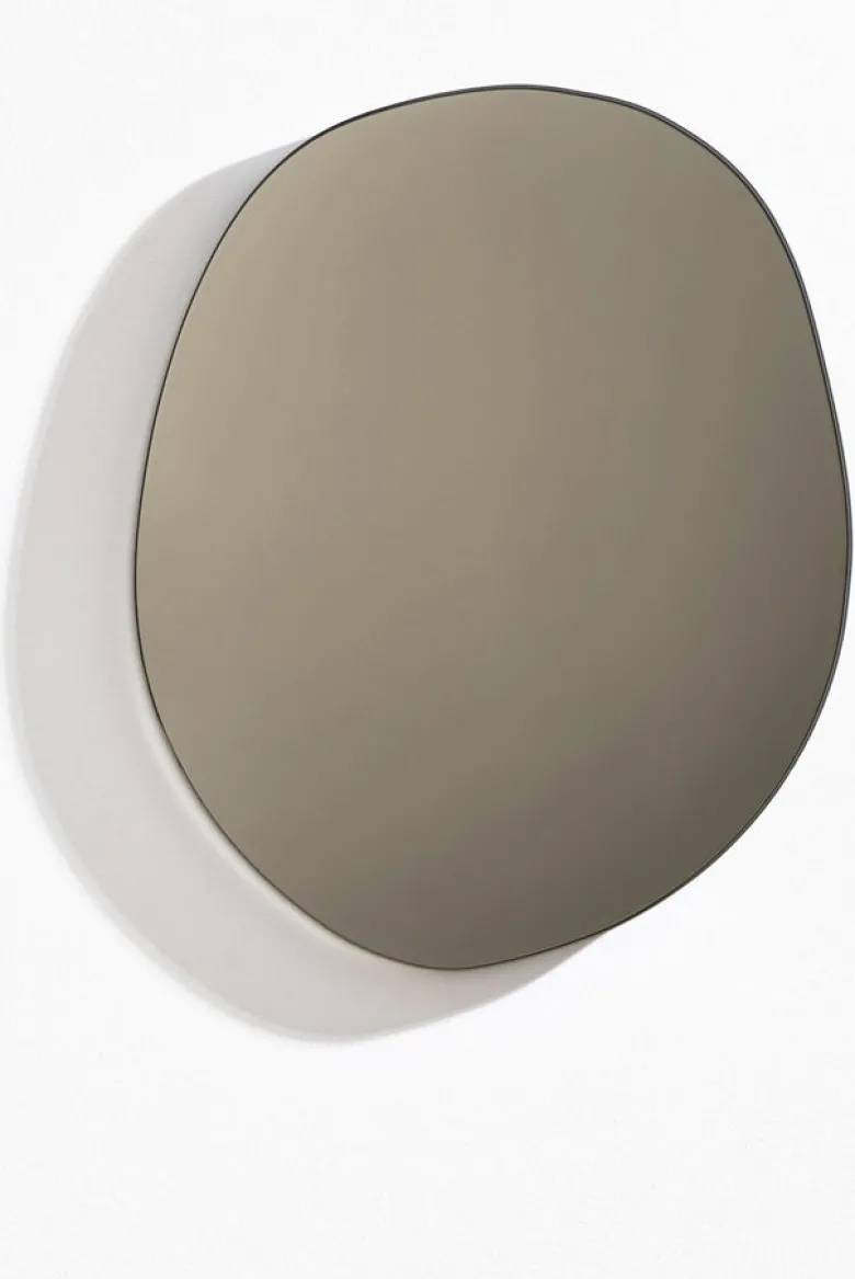 Off Round Seeing Glass Mirror