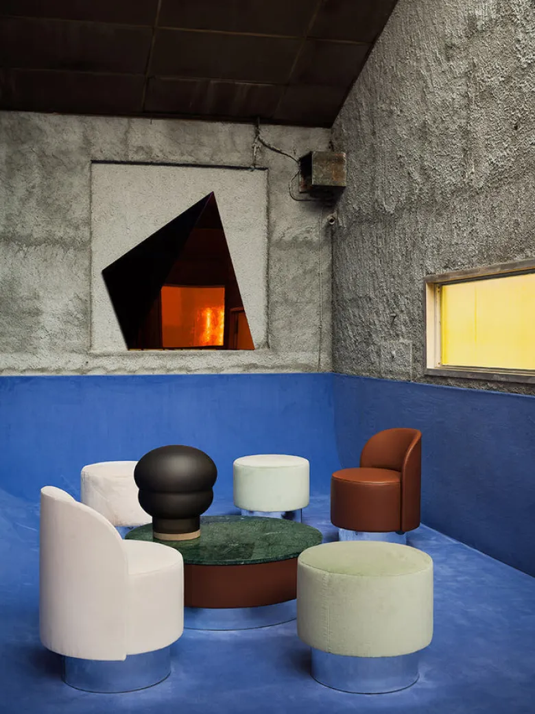 Pastilles Armchair & Ottoman