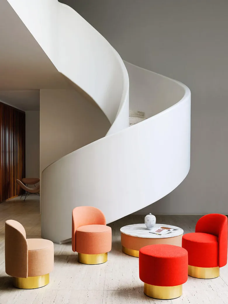 Pastilles Armchair & Ottoman