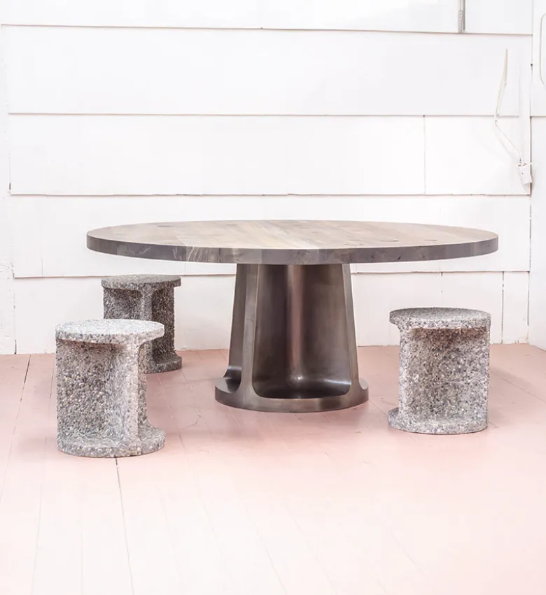 Pebble Dash Neolith Stool