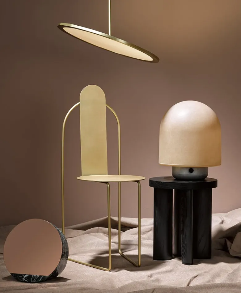 Puffball Table Lamp