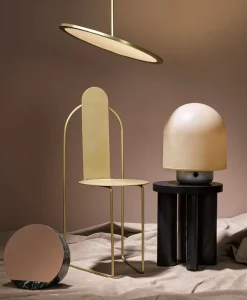 Puffball Table Lamp