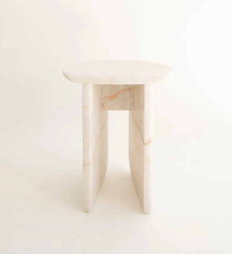 Quartz Amplifier Side Table