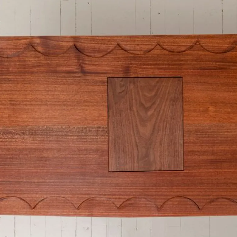 Scalloped Bench
