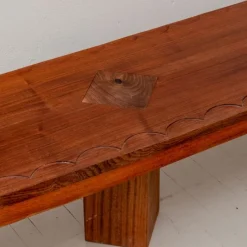 Scalloped Bench