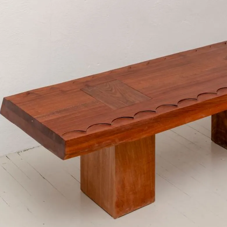 Scalloped Bench