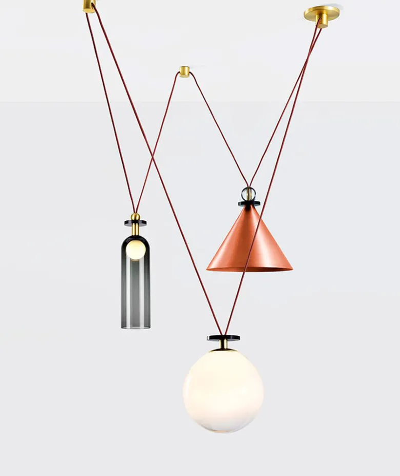 Shape Up 3-Piece Chandelier