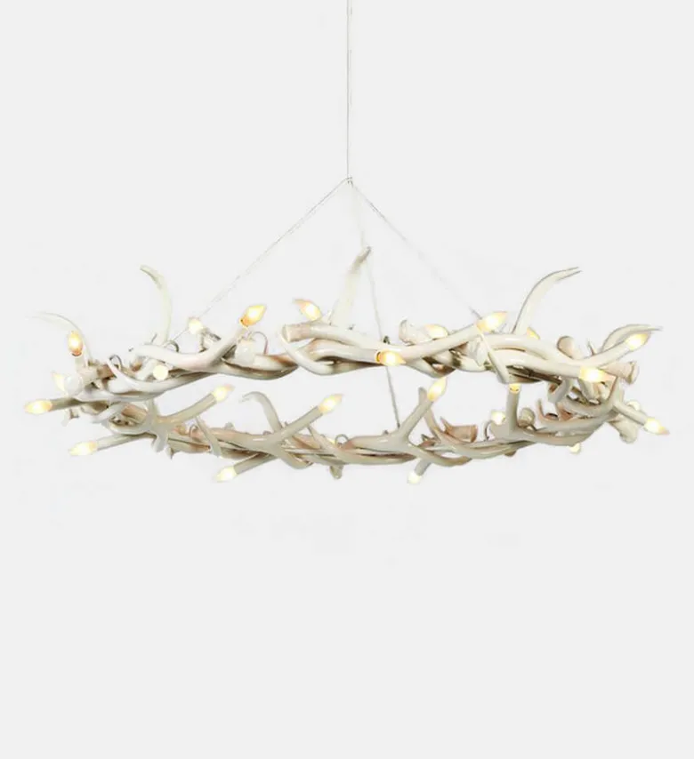 Superordinate Antler Chandelier - 27 Antler Ring