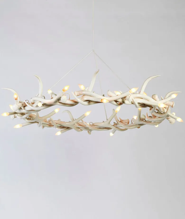 Superordinate Antler Chandelier - 27 Antler Ring
