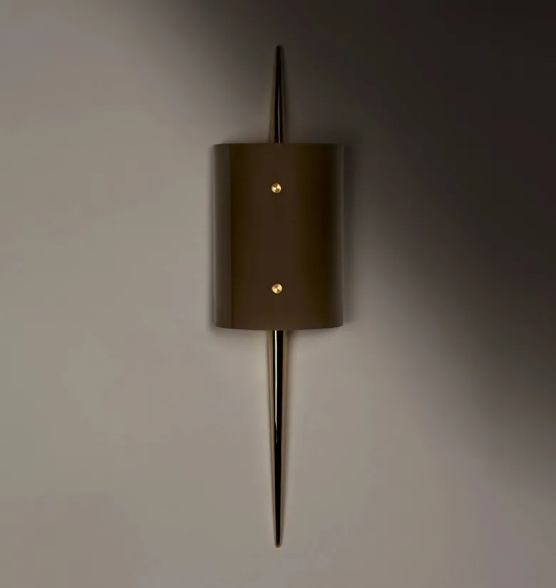 The Laddi Sconce - Cylinder Shade