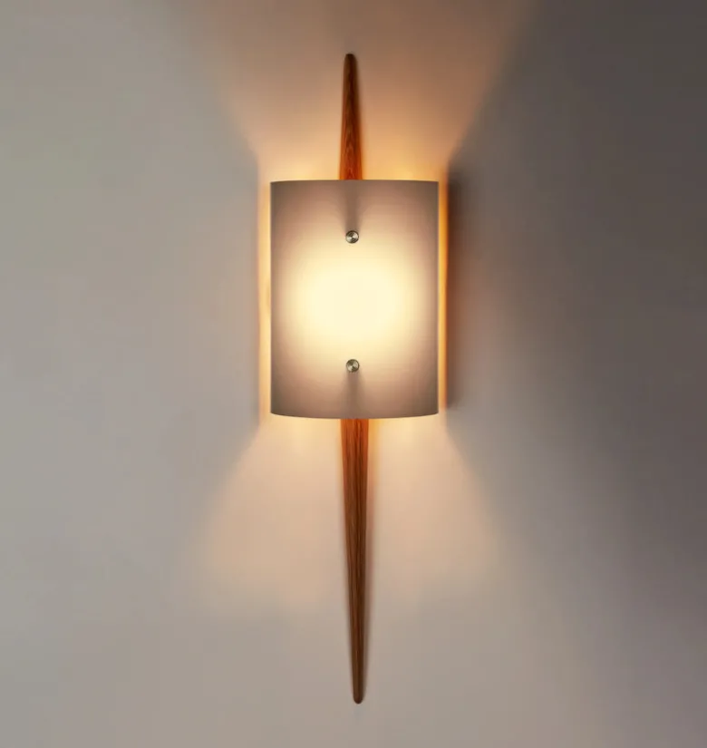 The Laddi Sconce - Cylinder Shade