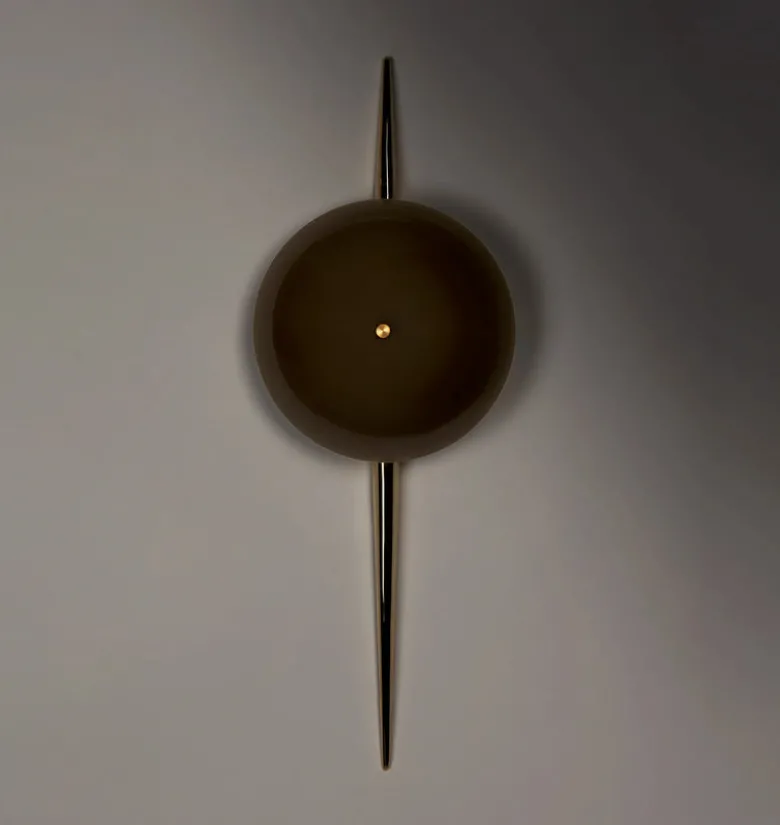 The Laddi Sconce - Round Shade