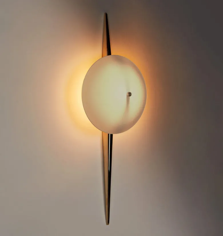 The Laddi Sconce - Round Shade