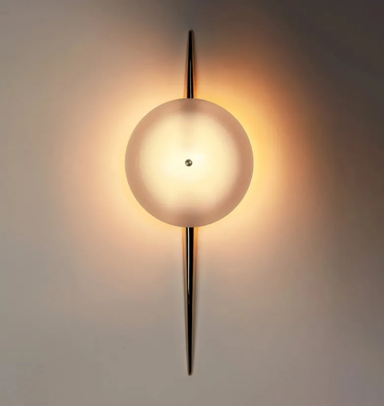 The Laddi Sconce - Round Shade