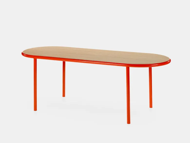 Wooden Table Oval